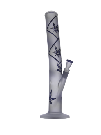 Glass Bong Sandblasted with...